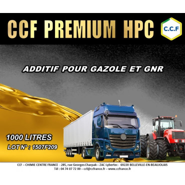 CCF PREMIUM HPC - Additif pour gasoil et GNR