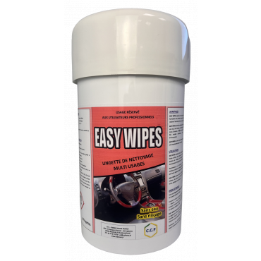 EASY WIPES - Lingette de nettoyage multi usages sans eau et sans rinçage