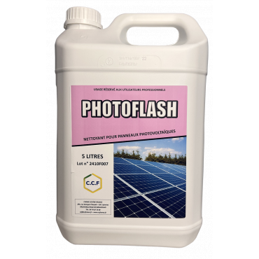 PHOTOFLASH - Nettoyant pour panneaux photovoltaïques