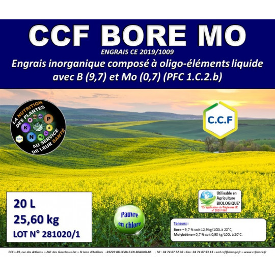 Engrais et Fertilisants  CCF - Chimie Centre France